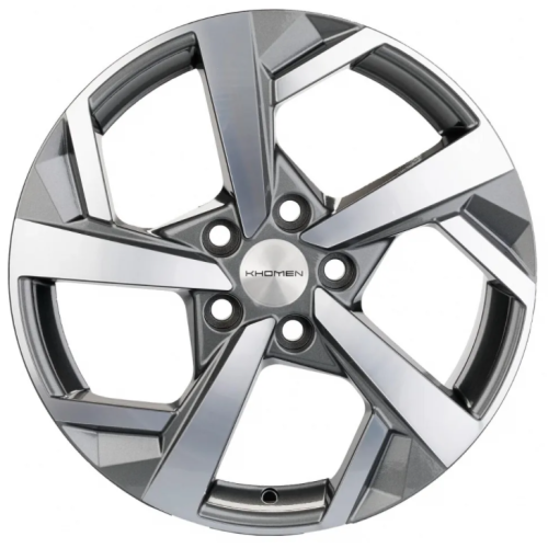Khomen KHW 1712 7x17 5*114.3 ET45 DIA66.1 Gray-FP Литой