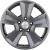 Khomen KHW 1601 6.5x16 5*114.3 ET43 DIA67.1 Gray Литой