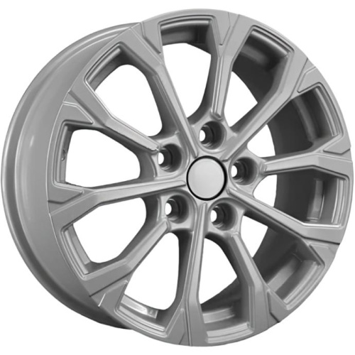 Khomen KHW 1605 6.5x16 5*112 ET46 DIA57.1 F-Silver Литой