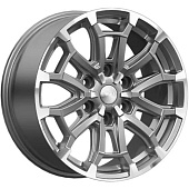 Скад Авилис 8x18 6*139.7 ET45 DIA95.1 Алмаз графит Литой