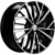 Khomen KHW 1717 6.5x17 5*108 ET33 DIA60.1 Black-FP Литой Khomen KHW 1717 6.5x17 5*108 ET33 DIA60.1 Black-FP Литой