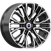 K&K Кортес 8.5x19 6*139.7 ET36 DIA100.1 Алмаз черный Литой