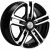 Khomen KHW 1602 6.5x16 5*139.7 ET35 DIA98.5 Black-FP Литой Khomen KHW 1602 6.5x16 5*139.7 ET35 DIA98.5 Black-FP Литой