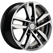 Khomen KHW 1612 6.5x16 5*100 ET39 DIA57.1 Gray-FP Литой