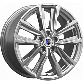 K&K Лацио 7.5x17 5*114.3 ET40 DIA66.1 Дарк платинум Литой
