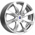 K&K Джемини 5.5x14 4*100 ET39 DIA67.1 Сильвер Литой