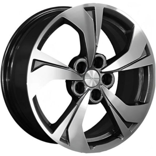 Khomen KHW 1724 7x17 5*108 ET33 DIA60.1 Black Литой