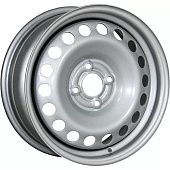 Trebl 64G48L 6x15 5*139.7 ET40 DIA98.6 Silver Штампованный