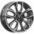 Скад КР001 7.5x18 5*114.3 ET45 DIA66.1 Diamond Black Gris Литой