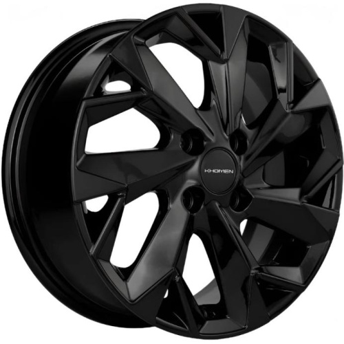 Khomen KHW 1402 5.5x14 4*98 ET35 DIA58.6 Black Литой
