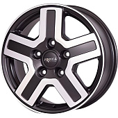 Proma TY99 Bus 6.5x16 5*118 ET68 DIA71.1 Алмаз матовый Литой