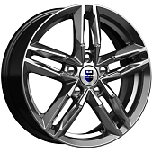 K&K Sayan 6x16 5*114.3 ET40 DIA66.1 Дарк платинум Литой