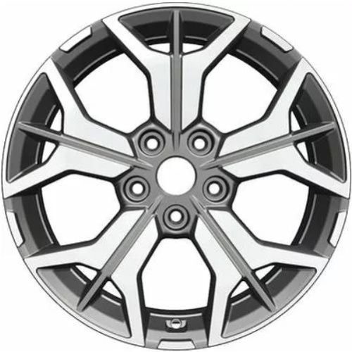 Khomen KHW 1715 7x17 5*114.3 ET48 DIA67.1 Gray-FP Литой