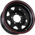 Grizzly SW01 9x16 6*139.7 ET-30 DIA110.1 Shinning Black With 2 Red Line Штампованный Grizzly SW01 9x16 6*139.7 ET-30 DIA110.1 Shinning Black With 2 Red Line Штампованный
