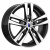 K&K Rassvet 6.5x16 5*108 ET40 DIA67.1 Алмаз черный SK Литой