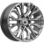 K&K Кортес 8.5x19 6*139.7 ET36 DIA100.1 Дарк платинум Литой