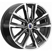 K&K Лацио 7.5x17 5*114.3 ET35 DIA67.1 Алмаз черный Литой