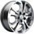 Khomen KHW 1711 6.5x17 5*114.3 ET50 DIA66.1 F-Silver Литой