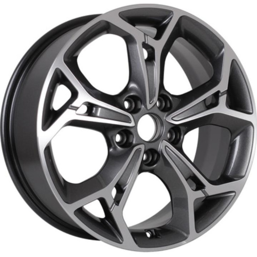 Khomen KHW 1702 7x17 5*114.3 ET46 DIA67.1 F-Silver Литой