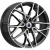 K&K Вудроф 7x18 5*114.3 ET38 DIA67.1 Алмаз черный Литой