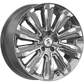 K&K Humber 8x20 5*108 ET40 DIA63.3 Diamond gloss graphite Литой