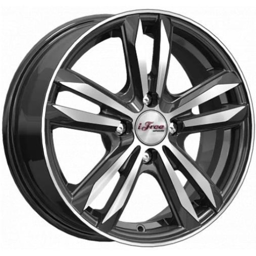 iFree Маскот 6x15 4*100 ET40 DIA67.1 Блэк Джек Литой