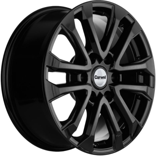 Carwel Пур 7.5x18 6*139.7 ET36 DIA100.1 BL Литой